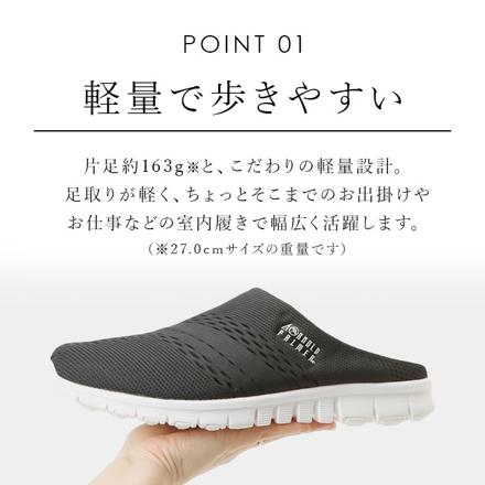 Arnold Palme メンズ サボサンダル AP0019 25.0cm ブラック
