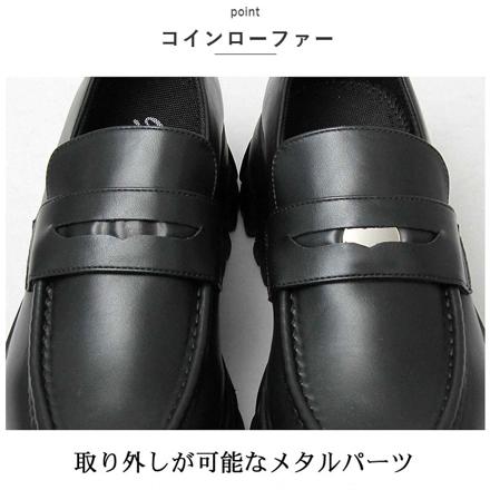 gLabeLLa SQUARE TOE DERBY SHOES S(25-25.5cM) BLACK