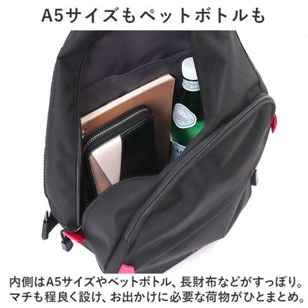 aneLLoGRANDE ハイキャパシティ 15L 大容量クロスボディ GTM0463 BK.ブラック