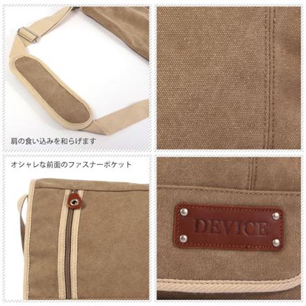 デバイス DEVICE #HHS-1206038 ショルダーバッグ HHS-1206038 カーキ