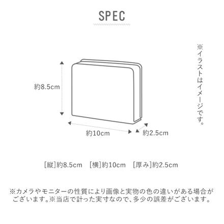 牛革 折財布 ID-2002 ID-2012 折財布 2012.ブラック