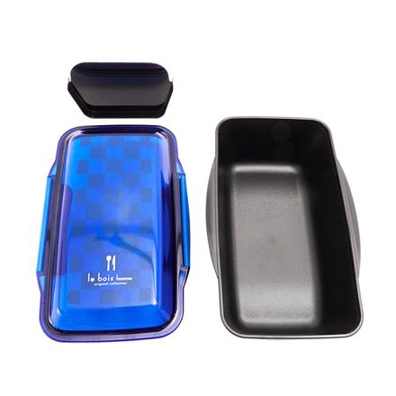 ルボア オム ドームランチボックス 1000ml 弁当箱 ブルー