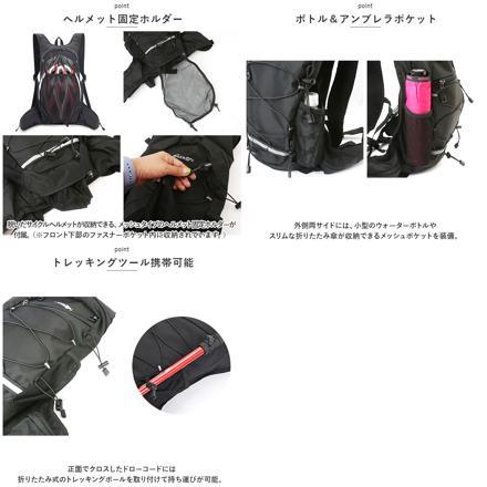 ランニングリュック 軽量 サイクリングリュック lyba03 ターコイズ