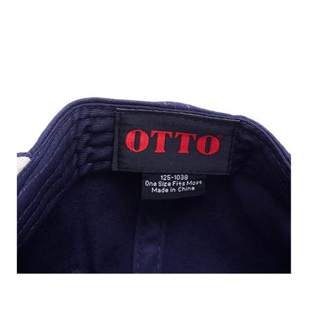 オット OTTO #125-1038 Cotton Twill Round Flat Visor SNAPBACK 5.グレー