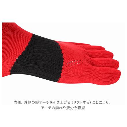 アールエル RｘL SOCKS RA-3001 LIFT アーチサポート M(24-26cM) ブラック