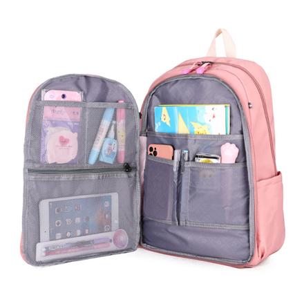 リュック 大容量 Sebag9314 大容量収納リュック ライトパープル