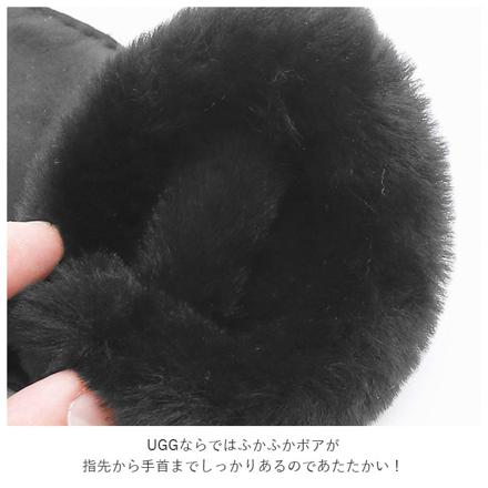 UGG アグ W SEAMED TECH GLOVE サイズS CHESTNUT