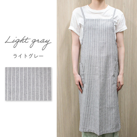 MILASIC コットンリネン エプロン コーヒー LS-LNAP-CO