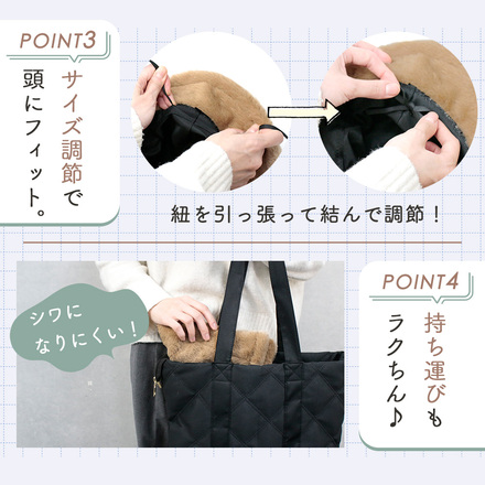 MILASIC ファー バケットハット ホワイト TN-BKTH-WH