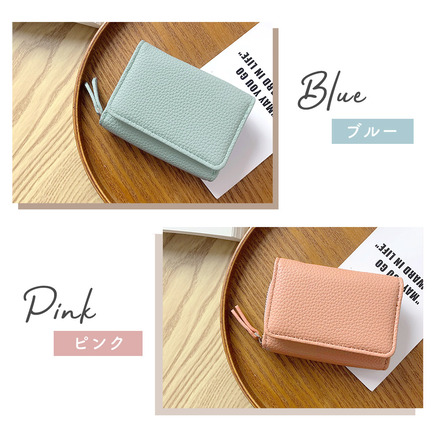 MILASIC 三つ折り 財布 レディース ブラック TN-TFWT-BK