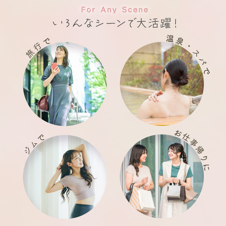 MILASIC スエード調　ミニポーチ グレー Sサイズ TN-SEDJP-GY-S