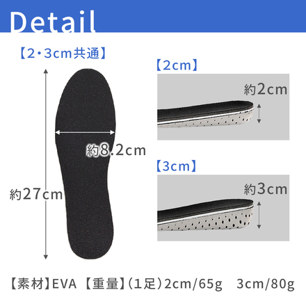 mitas シークレットインソール ER-TNIS-2 2cm