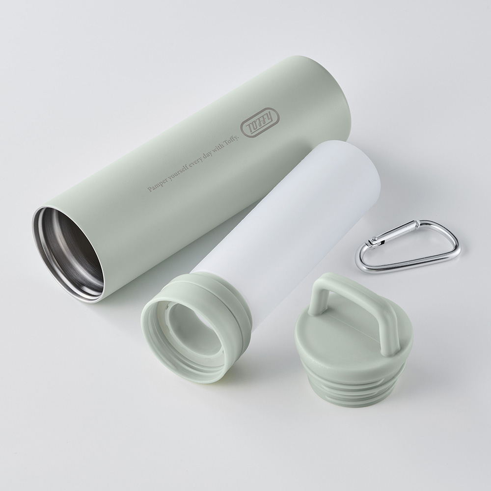 Toffy スティック氷のう〈カラビナ付き〉 HCOL1-PAW パンナホワイト