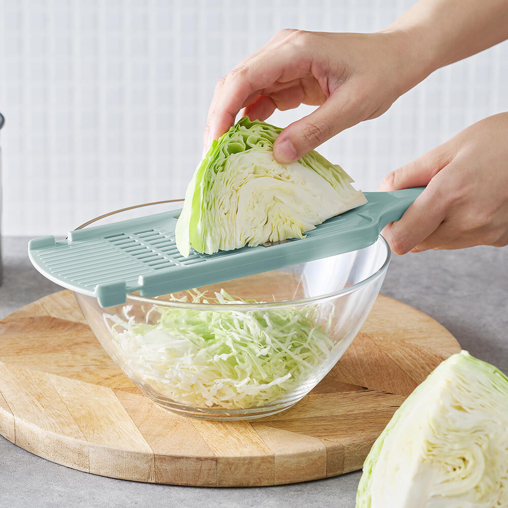 Toffy 両面ハンディスライサー ペールアクア K-HC15-PA