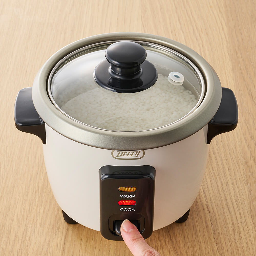 Toffy ミニ炊飯器 チェリーピンク K-HRC1-CPK