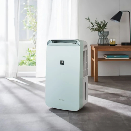 冷風・衣類乾燥除湿機 プラズマクラスター7000 コンプレッサー方式 アイスホワイト シャープ CM-U100-W