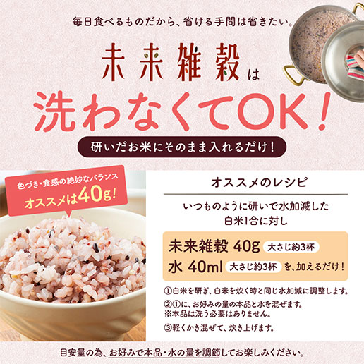【予約出荷5/13出荷】国産雑穀 未来雑穀21 マンナン無添加 400g