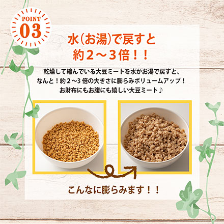 雑穀 雑穀米 国産 大豆ミート(ミンチ) 3kg(500g×6袋)