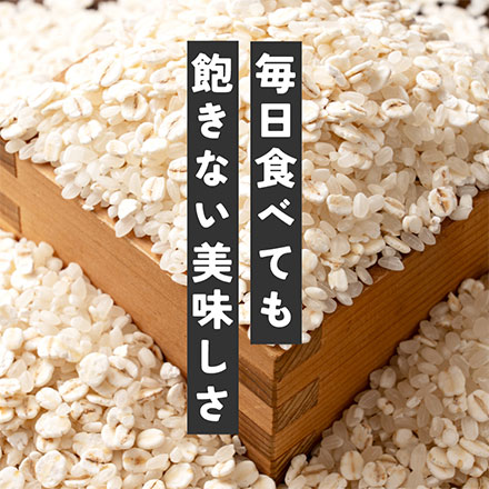 雑穀米本舗 国産 家計お助け米 押麦ミックス 3kg(1kg×3袋)