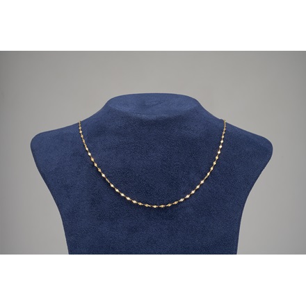 純金　ペタルチェーン　約1.2ｇ