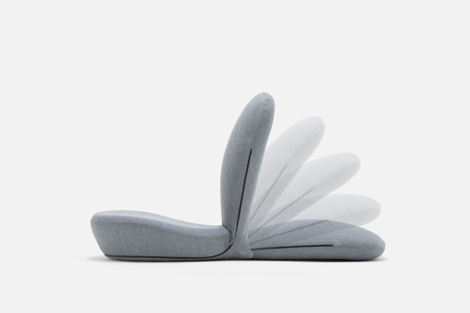 ＆MEDICAL　STRETCH CHAIR (ストレッチチェア)0070-4116-00アッシュグレー