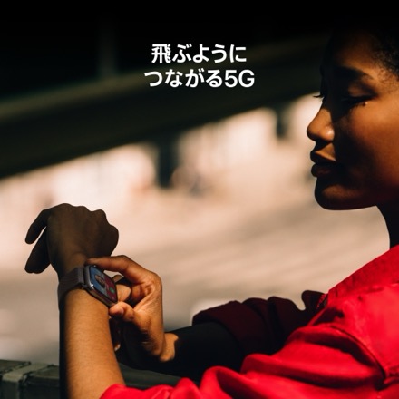 Apple Watch Series 11（GPS + Cellularモデル）- 42mmナチュラルチタニウムケースとストーングレイスポーツバンド - M/L
