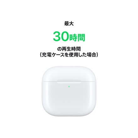 Apple AirPods 4 MXP93J/A アクティブノイズキャンセリング機能搭載