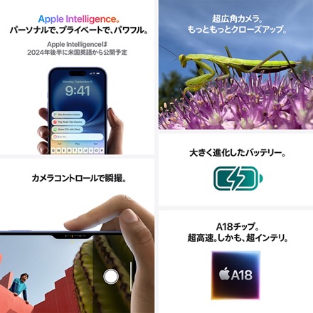 Apple iPhone 16 Plus SIMフリー 128GB ブラック