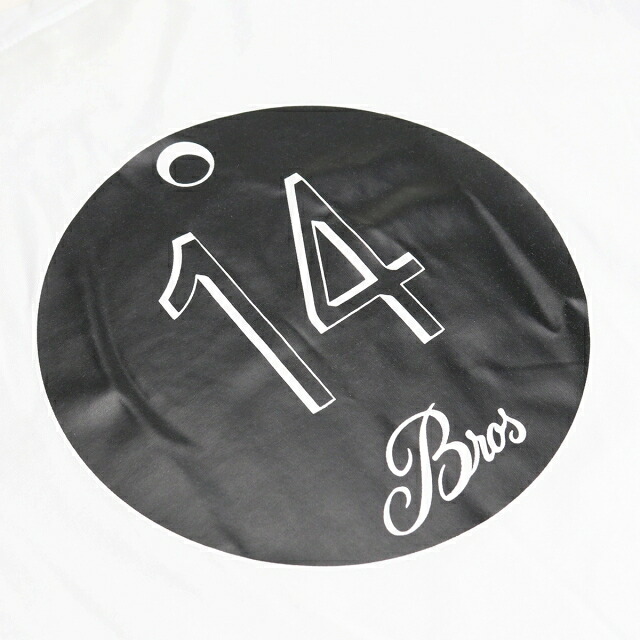 フォーティーンブロ Tシャツ メンズ 14BROS コットン100% イタリア 12679A3062B16 BIANCO ホワイト系 ファッション 選べるモデル プレゼント 実用的