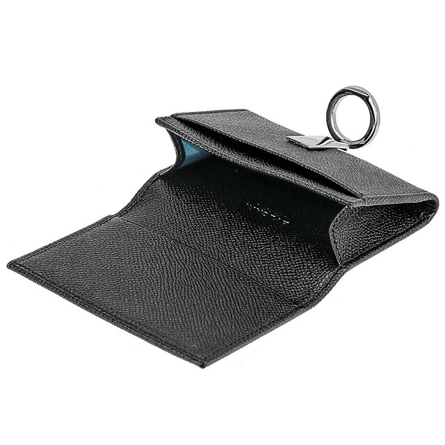 ブルガリ 名刺入れ メンズ BVLGARI レザー 30420GRAIN BLK ブラック ブランド 高級 おしゃれ プレゼント 実用的
