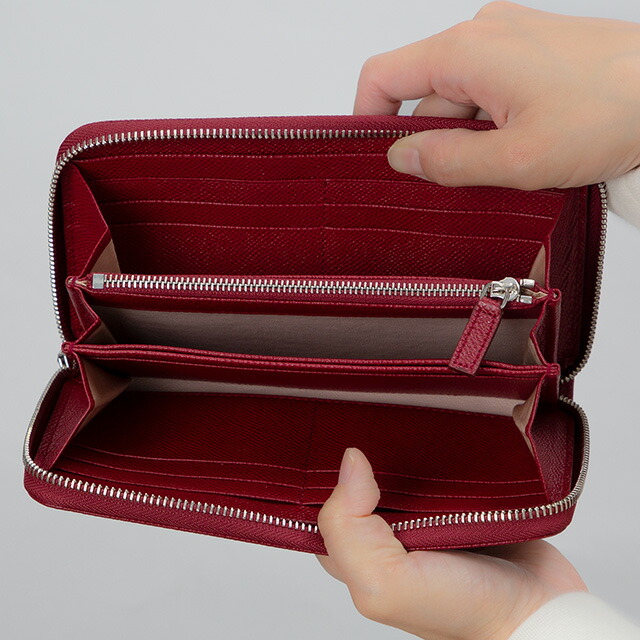 ブルガリ 長財布 メンズ BVLGARI 37340 RUBY ルビーレッド ウォレット ブランド 高級 おしゃれ プレゼント 実用的