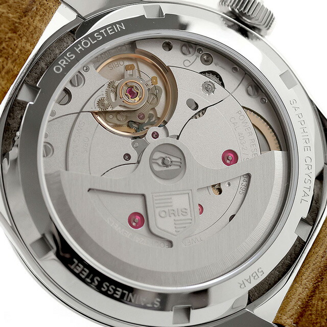オリス ビッククラウン ポインターデイト 40mm 自動巻き 腕時計 ブランド メンズ ORIS 01 403 7799 4067-07 6 20 09FC アナログ グリーン スイス製 高級 おしゃれ 防水 プレゼント 男性 実用的