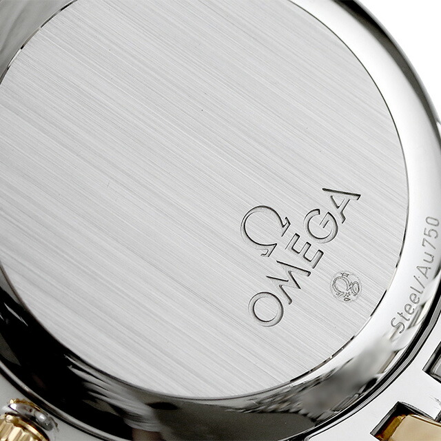 オメガ デビル 37mm 自動巻き K18 腕時計 メンズ ダイヤモンド OMEGA 424.20.37.20.58.001 アナログ ゴールド スイス製 高級 ブランド おしゃれ 防水 プレゼント 男性 実用的