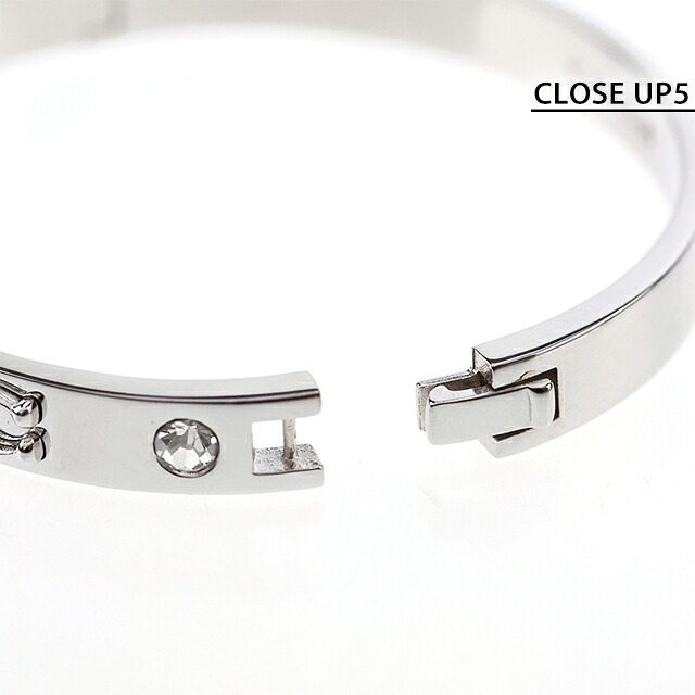 コーチ バングル レディース COACH ロゴ 455892 RHO 030 シルバー アクセサリー 腕輪 ジュエリー ブランド 高級 おしゃれ プレゼント 女性 実用的 かわいい
