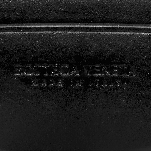ボッテガ・ヴェネタ 二つ折り財布 二折財布 レディース ブランド BOTTEGA VENETA 666935-V3UH2 8425 ブラック/ゴールド ウォレット 高級 おしゃれ プレゼント 実用的