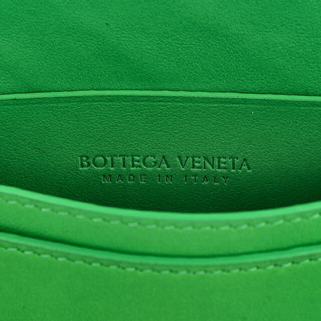 ボッテガ・ヴェネタ カードケース レディース ブランド BOTTEGA VENETA レザー Italy 667141-V3UH2 3722 グリーン