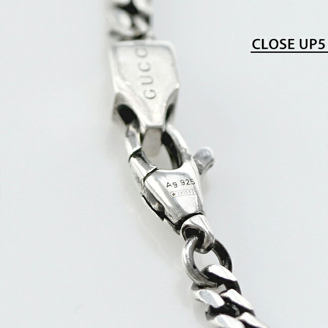 グッチ ブレスレット メンズ ブランド GUCCI インターロッキングG チェーン シルバー925 678657 J8410 8191 シルバー アクセサリー