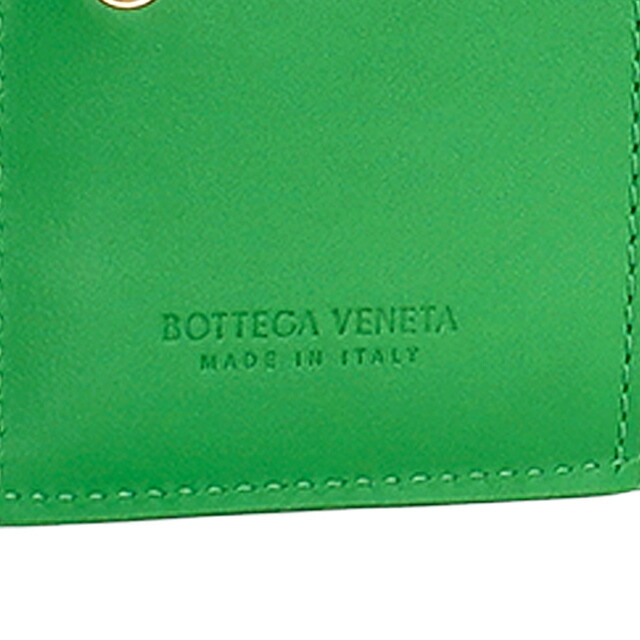 ボッテガ・ヴェネタ 二つ折り財布 二折財布 レディース ブランド BOTTEGA VENETA Italy 742698-V3UO3 3722 グリーン