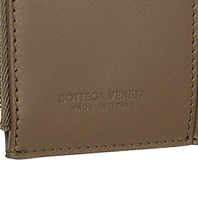 ボッテガ・ヴェネタ 三つ折り財布 三折財布 レディース ブランド BOTTEGA VENETA レザー Italy 750245-V3UO1 2560 ブラウン