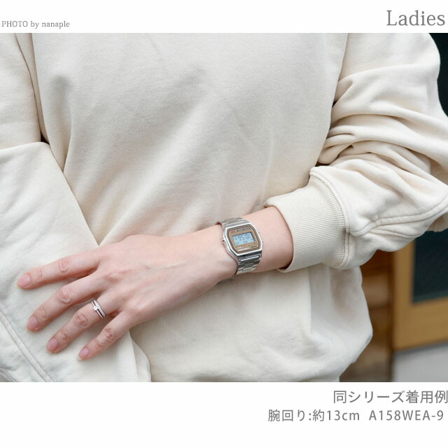 カシオ チープカシオ CASIO クラシック クォーツ 電池式 A158WEA-1 ユニセックス チプカシ メンズ レディース 腕時計 ブランド カシオ casio デジタル ブラック 黒 おしゃれ 防水 かわいい プレゼント 実用的