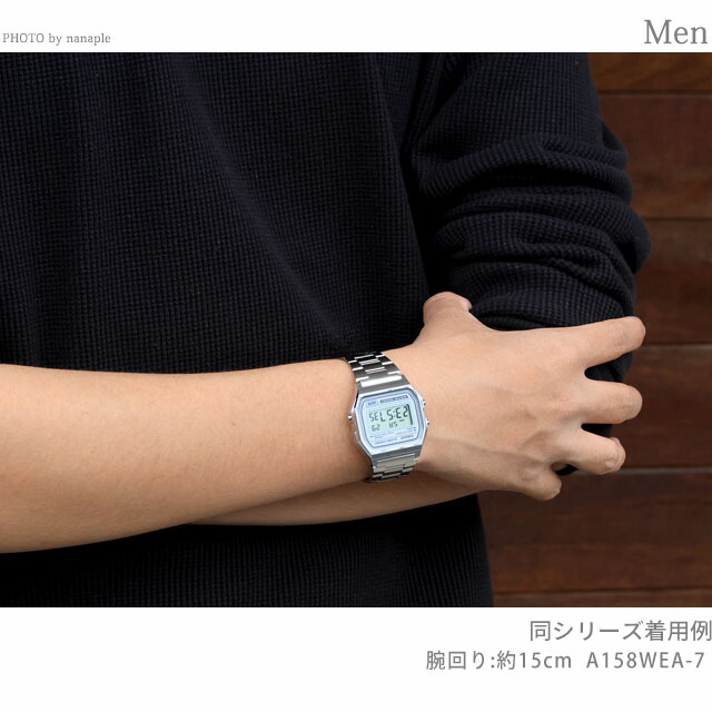 カシオ チープカシオ CASIO スタンダード クォーツ 電池式 A158WEA-9 WEB限定 ユニセックス チプカシ メンズ レディース 腕時計 ブランド カシオ casio デジタル キャメルベージュ おしゃれ 防水 かわいい プレゼント 実用的