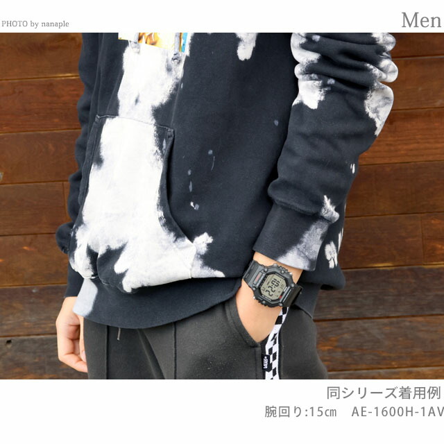 カシオ チープカシオ CASIO クォーツ 電池式 AE-1600H-5AV デジタル 海外モデル メンズ チプカシ 腕時計 ブランド カシオ casio デジタル ベージュ おしゃれ 防水 小さい 軽い かわいい プレゼント 実用的 学生