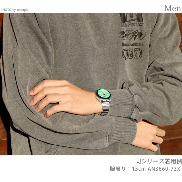 シチズン コレクション レコードレーベル PLAYGROUND Edition 特定店限定モデル TSUNO CHRONO クオーツ 腕時計 ブランド メンズ 流通限定 数量限定 クロノグラフ CITIZEN RECORD LABEL AN3660-73X アナログ グリーン おしゃれ 防水 プレゼント 男性 実用的