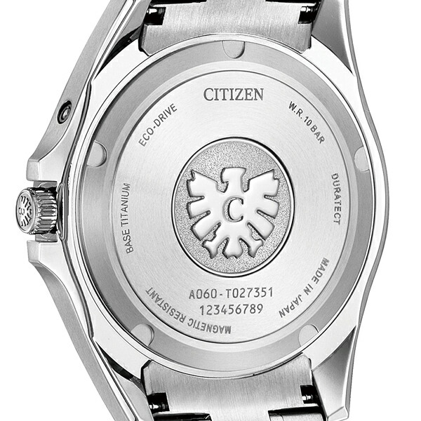 ザシチズン 年差±5秒 チタン エコドライブ ソーラー メンズ 腕時計 AQ4091-56L THE CITIZEN ブルー 高級 ブランド おしゃれ 防水 プレゼント 男性 実用的