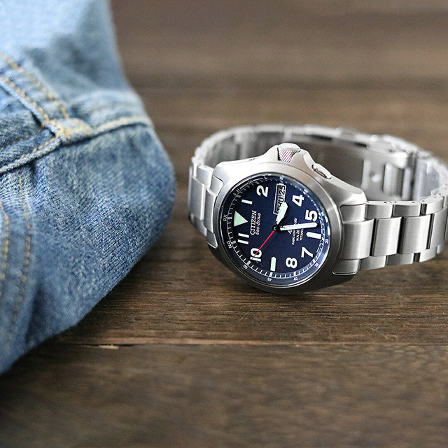 シチズン プロマスター LANDシリーズ エコドライブ電波 メンズ 腕時計 ソーラー電波腕時計 ソーラー電波時計 AT6080-53L CITIZEN PROMASTER ネイビー ブランド おしゃれ 防水 文字盤 大きい プレゼント 男性 実用的