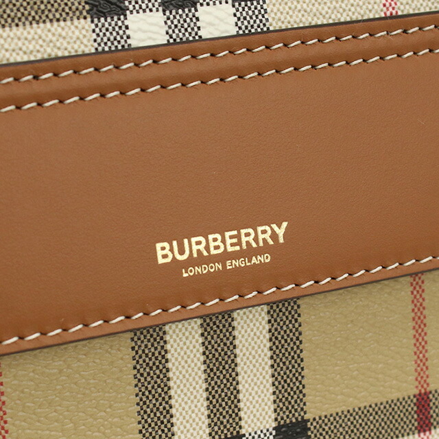 バーバリー ハンドバッグ レディース ブランド BURBERRY 8066166 BRIAR BROWN バッグ 軽量 小さめ 手提げ 高級 おしゃれ プレゼント 女性 実用的 かわいい