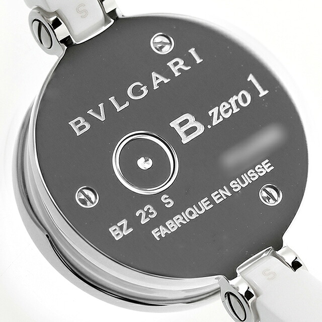 ブルガリ BVLGARI ビーゼロワン 23mm レディース 腕時計 BZ23WSCC.S ホワイト 高級 ブランド おしゃれ 防水 軽い 華奢 かわいい プレゼント 女性 実用的