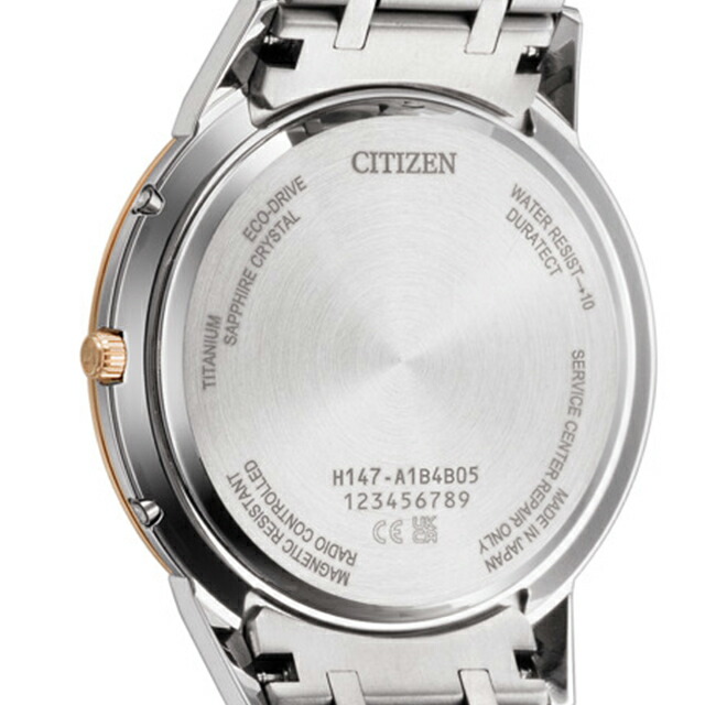 シチズン エクシード ダイレクトフライト エコ・ドライブ電波 腕時計 ブランド メンズ チタン 電波ソーラー CITIZEN EXCEED CB1145-67A アナログ シャンパンゴールド 日本製 高級 おしゃれ 防水 プレゼント 男性 実用的