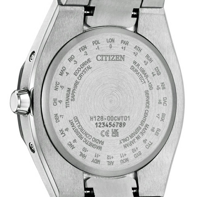 シチズン アテッサ ダブルダイレクトフライト エコドライブ電波 腕時計 ブランド メンズ チタン 電波ソーラー CITIZEN ATTESA CB3044-55E アナログ ブラック 黒 日本製 高級 おしゃれ 防水 文字盤 大きい プレゼント 男性 実用的