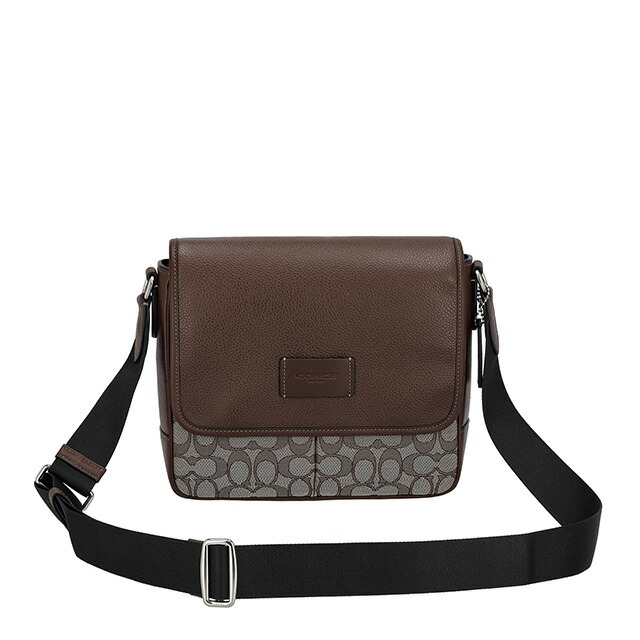 コーチ ショルダーバッグ メッセンジャーバッグ メンズ アウトレット ブランド COACH CE534 SVS8S オーク/メイプル ブラウン 斜めがけ 高級 おしゃれ プレゼント 男性 実用的 かっこいい